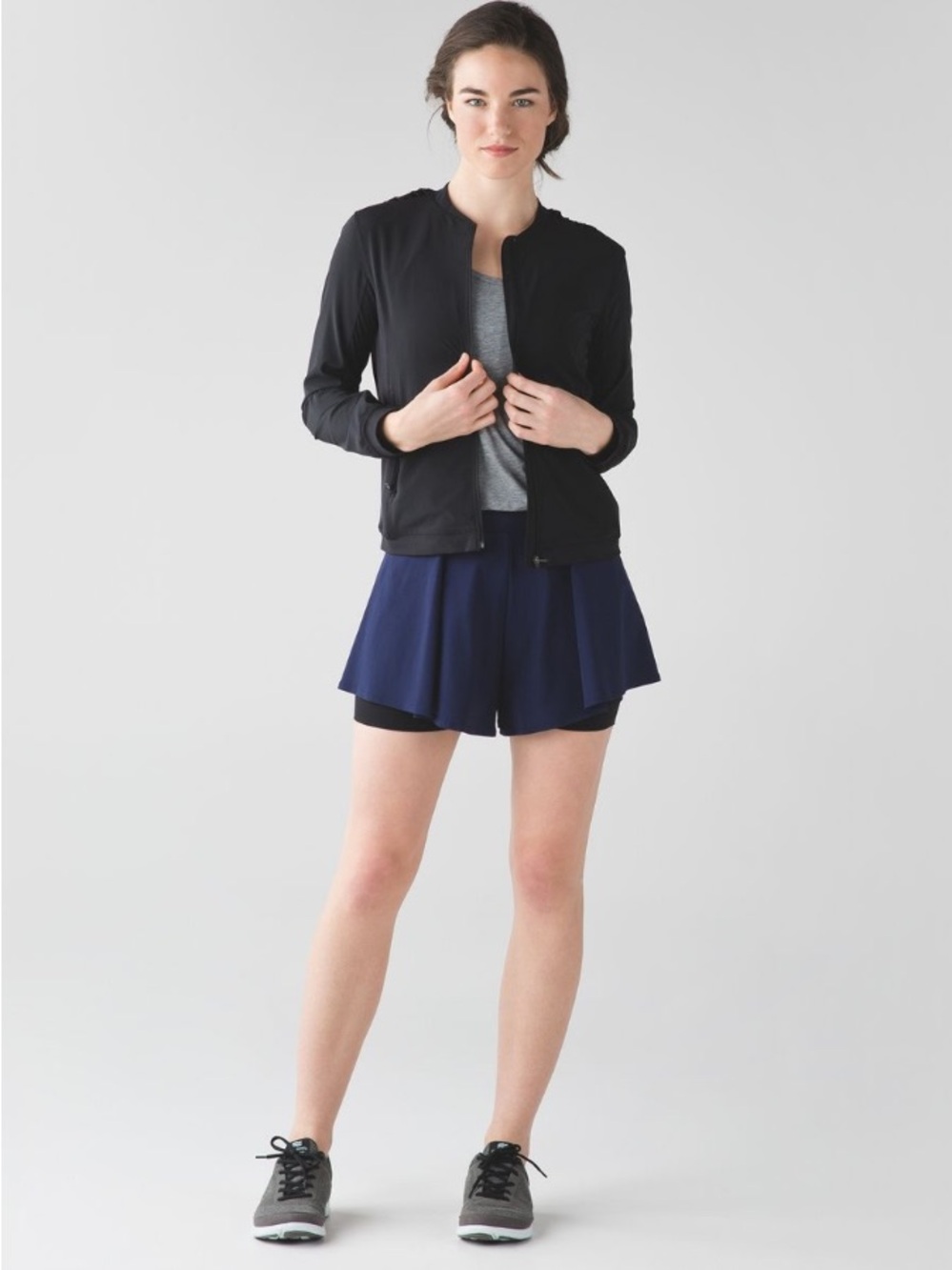 Lululemon Cruiser Short Deep Navy / Black size 4
